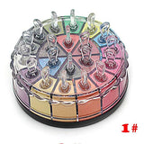 Lovelystar★ Paletas de Sombra de Ojos de 20 Colores Professional 20 Colors Pigment Glitter Eye Shadow Powder Makeup Palette Shimmery Matte Sexy Smokey Eyeshadow Set Cosmetic Kit★