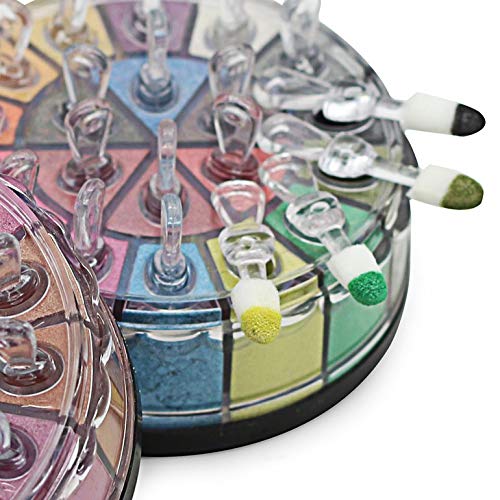 Lovelystar★ Paletas de Sombra de Ojos de 20 Colores Professional 20 Colors Pigment Glitter Eye Shadow Powder Makeup Palette Shimmery Matte Sexy Smokey Eyeshadow Set Cosmetic Kit★