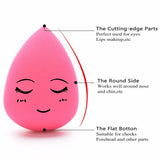 Oxeely 5pcs Beauty Makeup Sponges Original Blenders set, Latex Free Foundation Blending for Liquid, Cream and Powders
