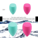 amoore Makeup Sponge Latext-free Beauty Sponge Makeup Blender Foundation Sponge Applicator Sponges (2 Pcs)