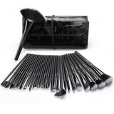 Makeup Brush Set, USpicy 32 Pieces Professional Makeup Brushes Essential Cosmetics With Case, Face Eye Shadow Eyeliner Foundation Blush Lip Powder Liquid Cream Blending Brush