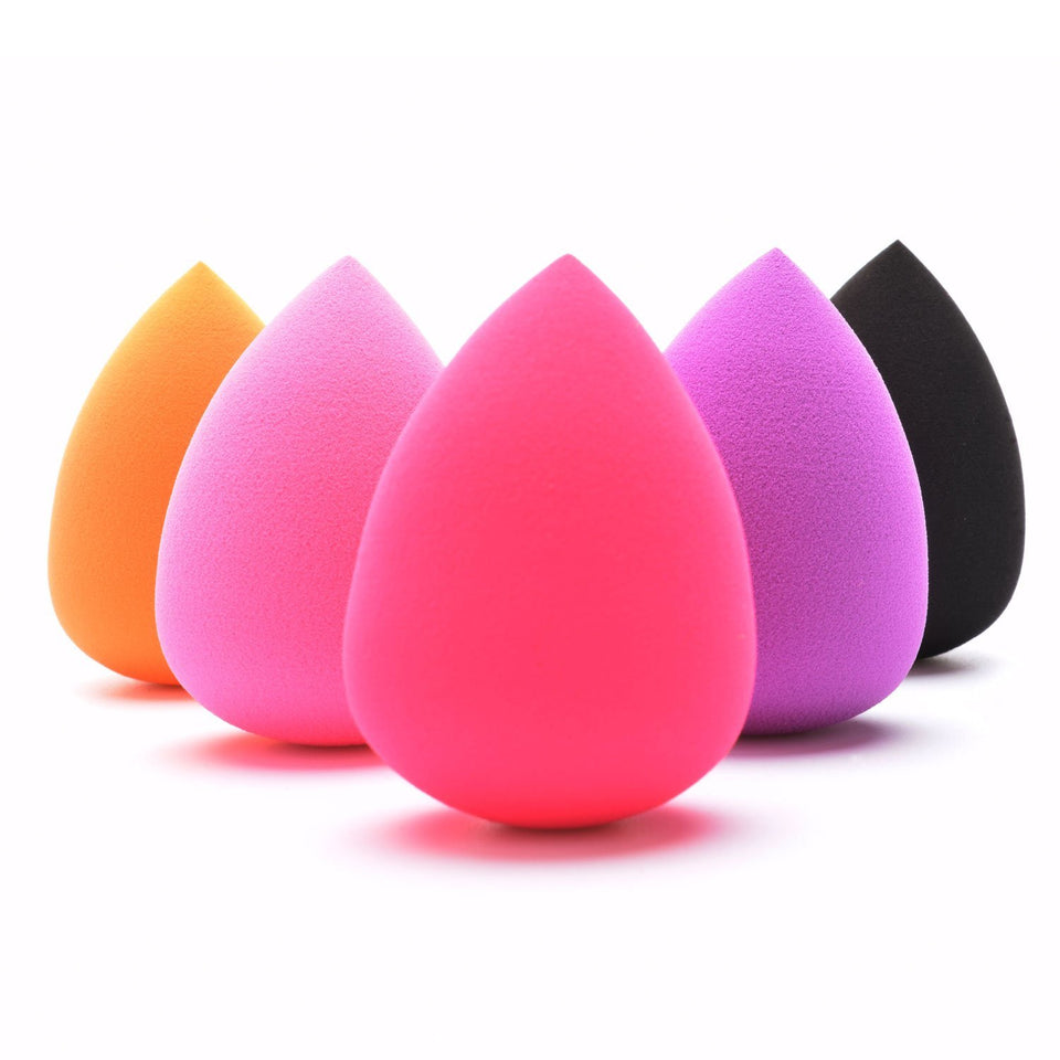 Oxeely 5pcs Beauty Makeup Sponges Original Blenders set, Latex Free Foundation Blending for Liquid, Cream and Powders