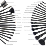 Makeup Brush Set, USpicy 32 Pieces Professional Makeup Brushes Essential Cosmetics With Case, Face Eye Shadow Eyeliner Foundation Blush Lip Powder Liquid Cream Blending Brush