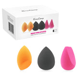 EmaxDesign Makeup Sponges, 6 Pieces Makeup Blender Sponge, Foundation Blending Blush Concealer Eye Face Powder Cream Beauty Sponge