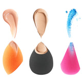 EmaxDesign Makeup Sponges, 6 Pieces Makeup Blender Sponge, Foundation Blending Blush Concealer Eye Face Powder Cream Beauty Sponge
