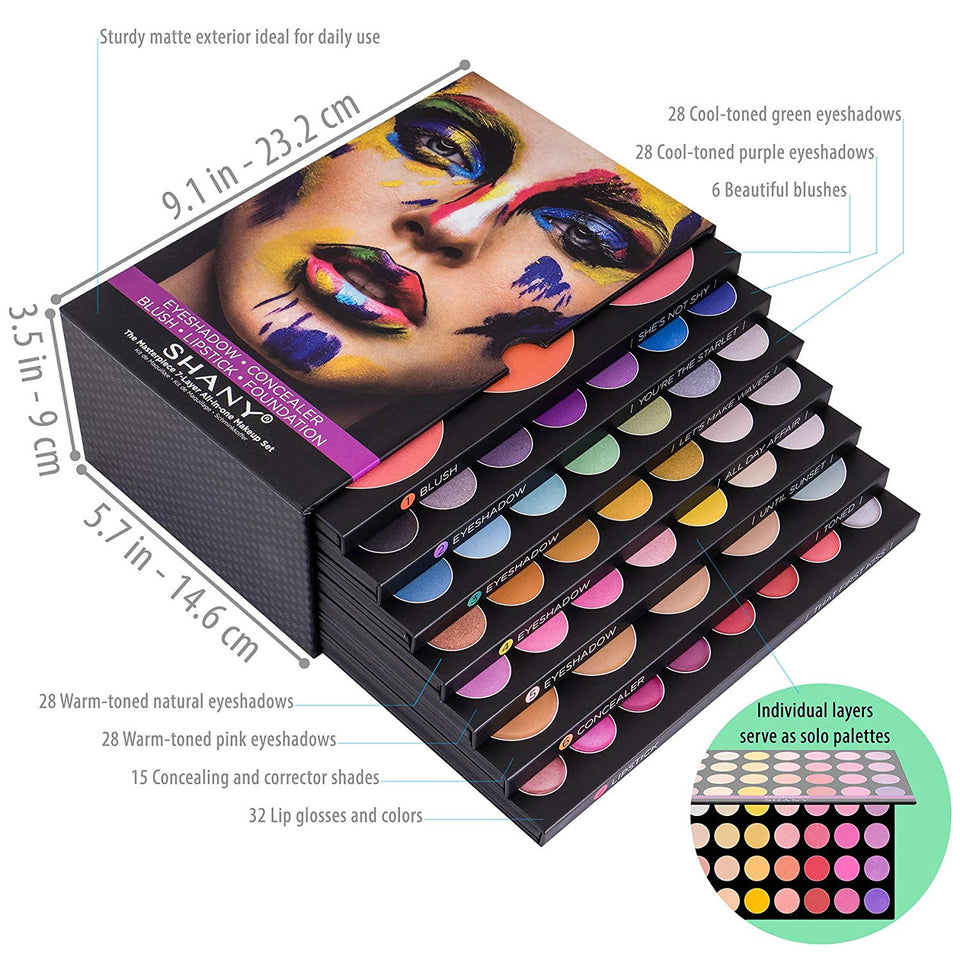 SHANY The Masterpiece 7 Layers All In One Makeup Set -"Original"