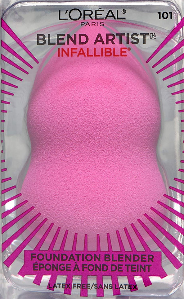 L'Oréal Paris Makeup Infallible Blend Artist Makeup Blender Sponge, 0.8 oz