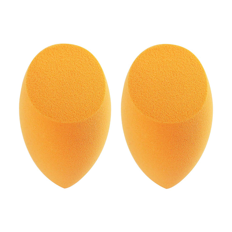 Real Techniques 2 Miracle Complexion Sponges MakeUp Set With Revolutionary Foam Technology You Can Use Damp or Dry for a Smooth Finished Look