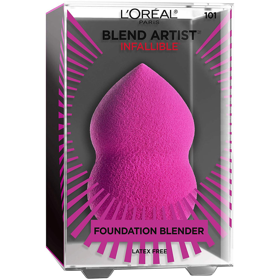 L'Oréal Paris Makeup Infallible Blend Artist Makeup Blender Sponge, 0.8 oz
