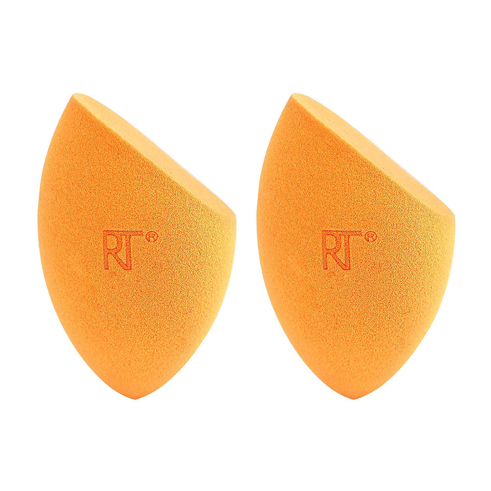 Real Techniques 2 Miracle Complexion Sponges MakeUp Set With Revolutionary Foam Technology You Can Use Damp or Dry for a Smooth Finished Look