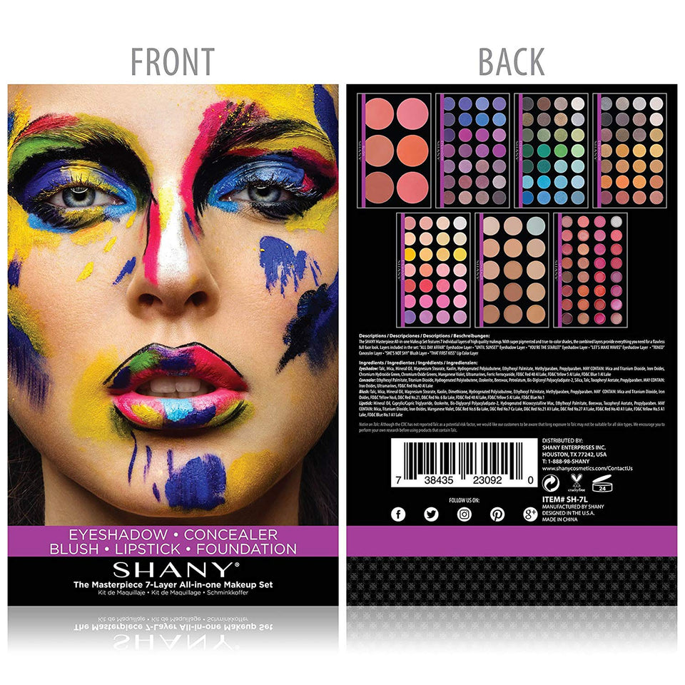 SHANY The Masterpiece 7 Layers All In One Makeup Set -"Original"